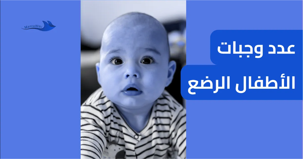 عدد وجبات الأطفال الرضع